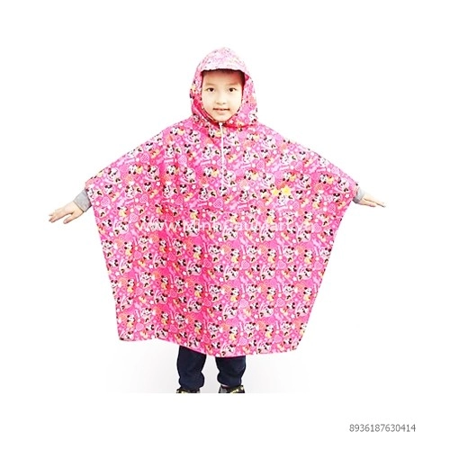 Áo Mưa Trẻ Em Vải Dù Size 12 